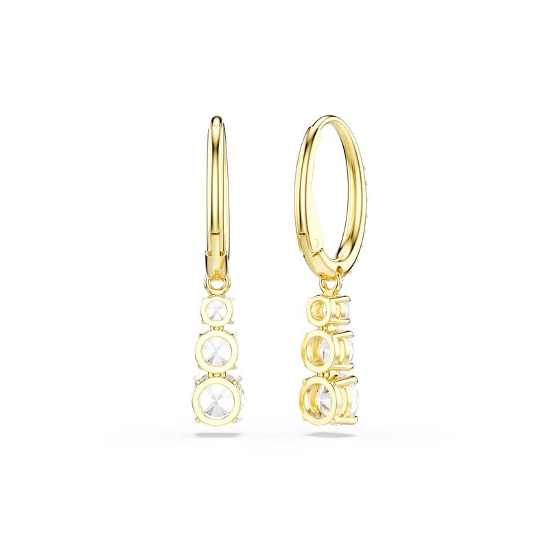 Swarovski Stilla Attract Hoop Earrings image number 3